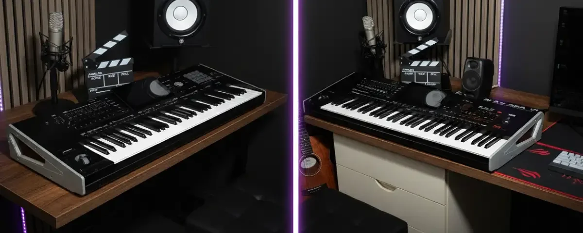 Korg Pa5X vs Pa4X poređenje setova za klavijature