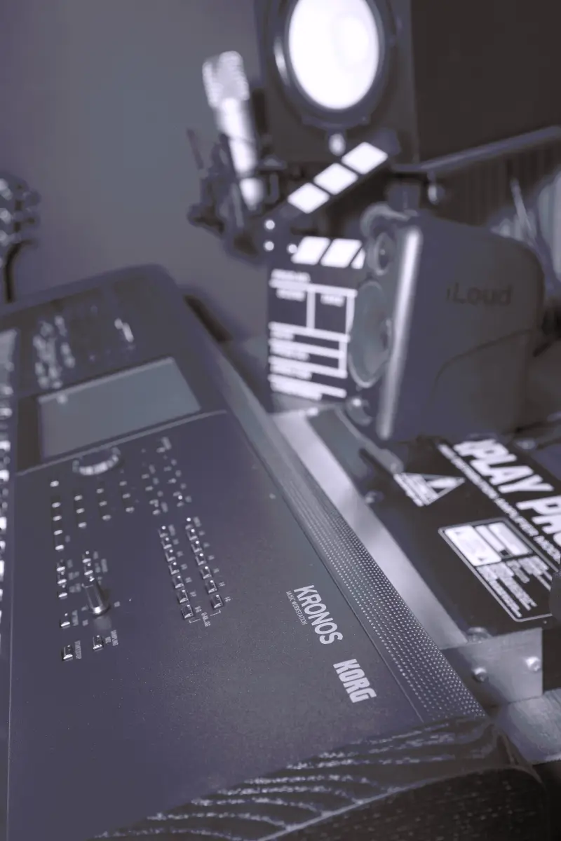 Boje za klavijaturu u Korg setu