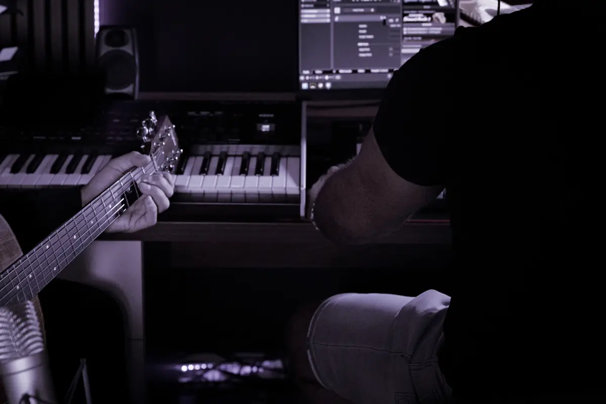 Snimanje instrumenata za boje klavijature u Brma Music studiju